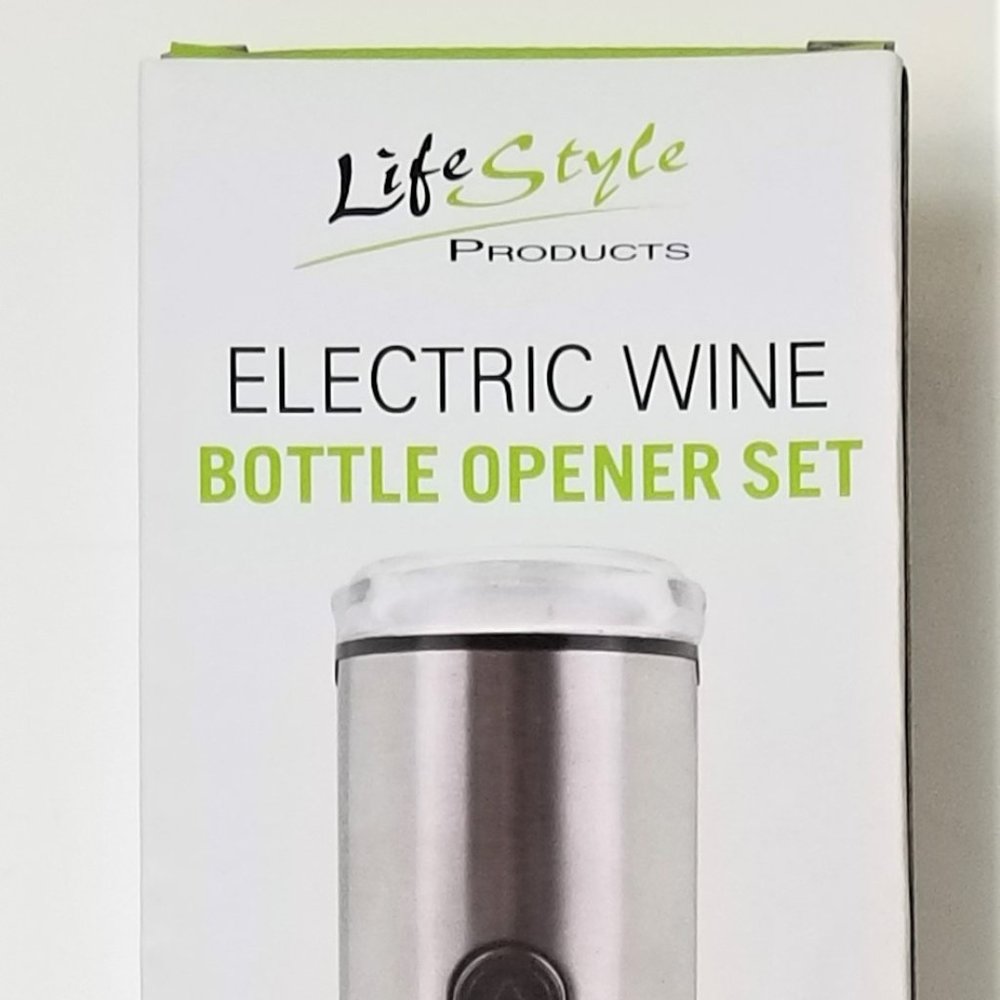 Electric Wine Bottle Opener Set